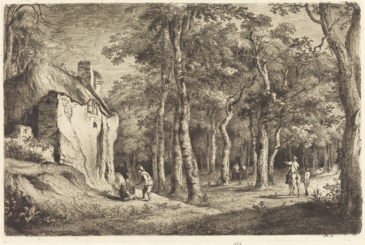 Entree de Foret tekijältä Jean Jacques de Boissieu