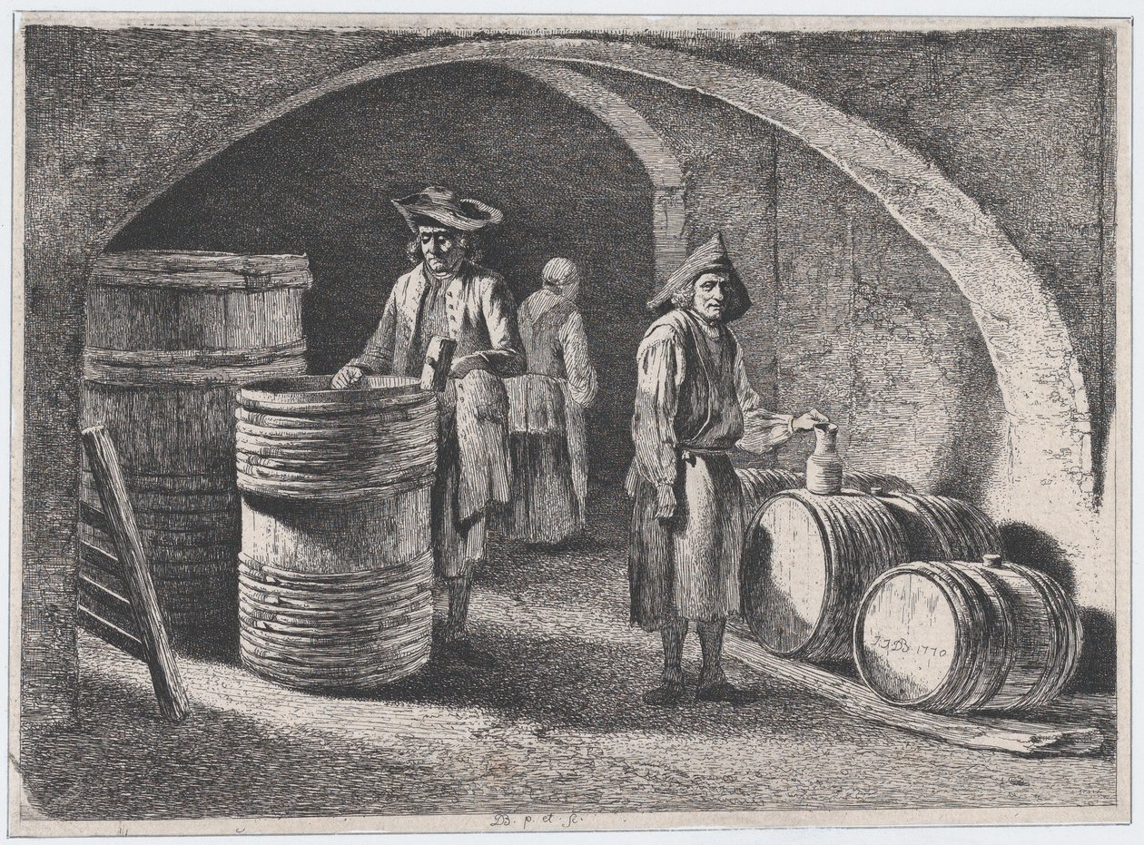Pienet Cooperit, 1770. tekijältä Jean Jacques de Boissieu