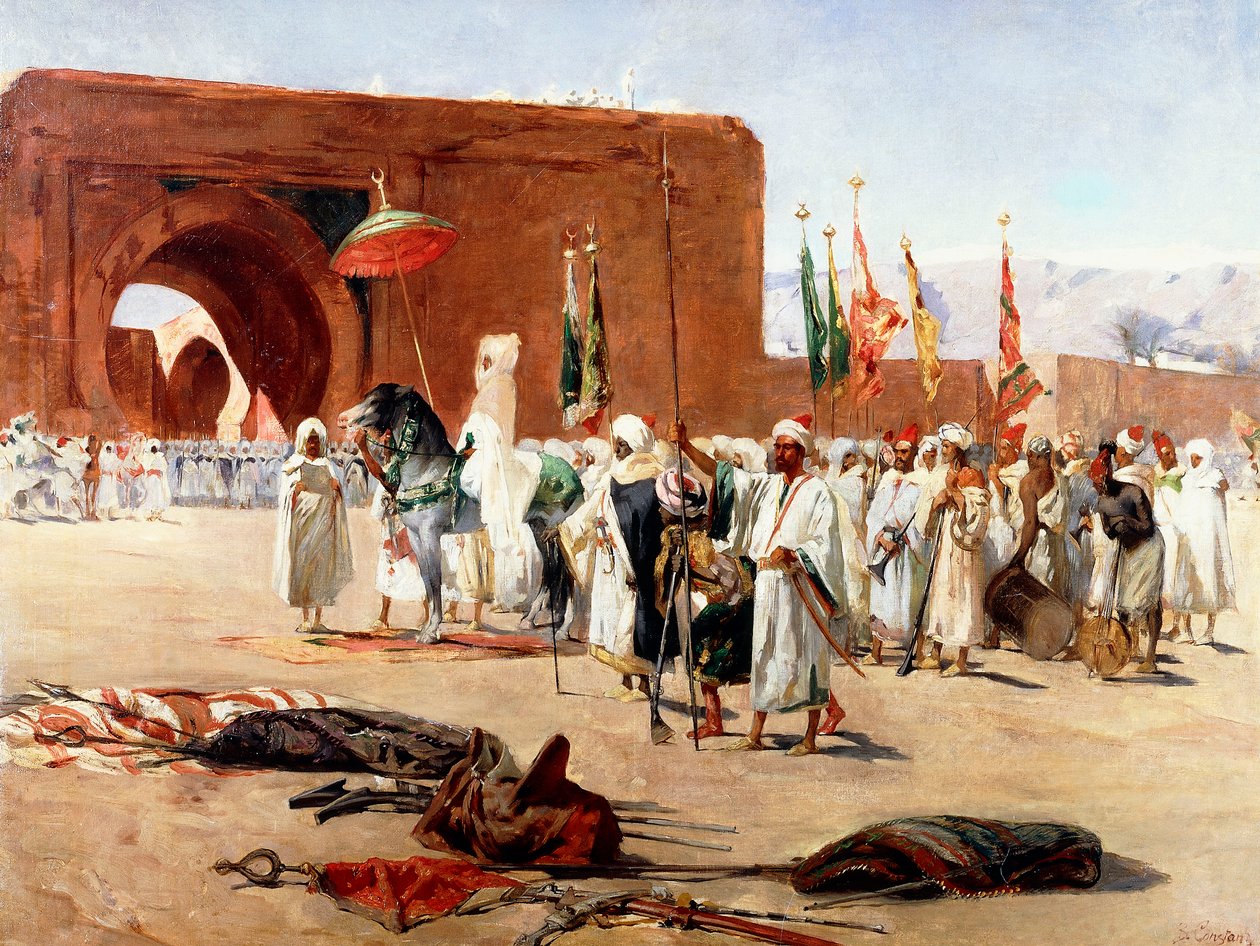 maurien kulkue, tekijältä Jean Joseph Benjamin Constant