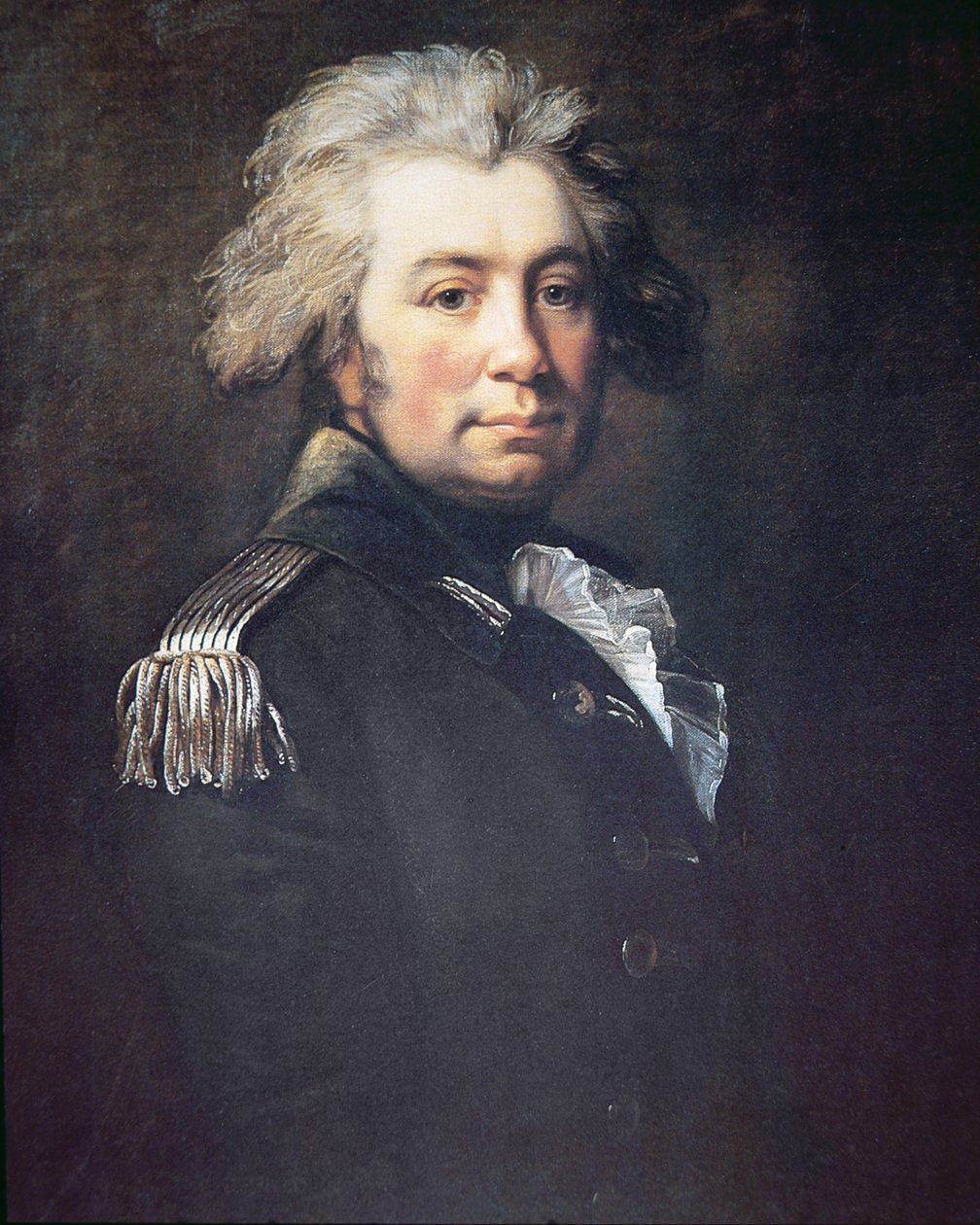 John Graves Simcoe (väri litho) tekijältä Jean Laurent (after) Mosnier