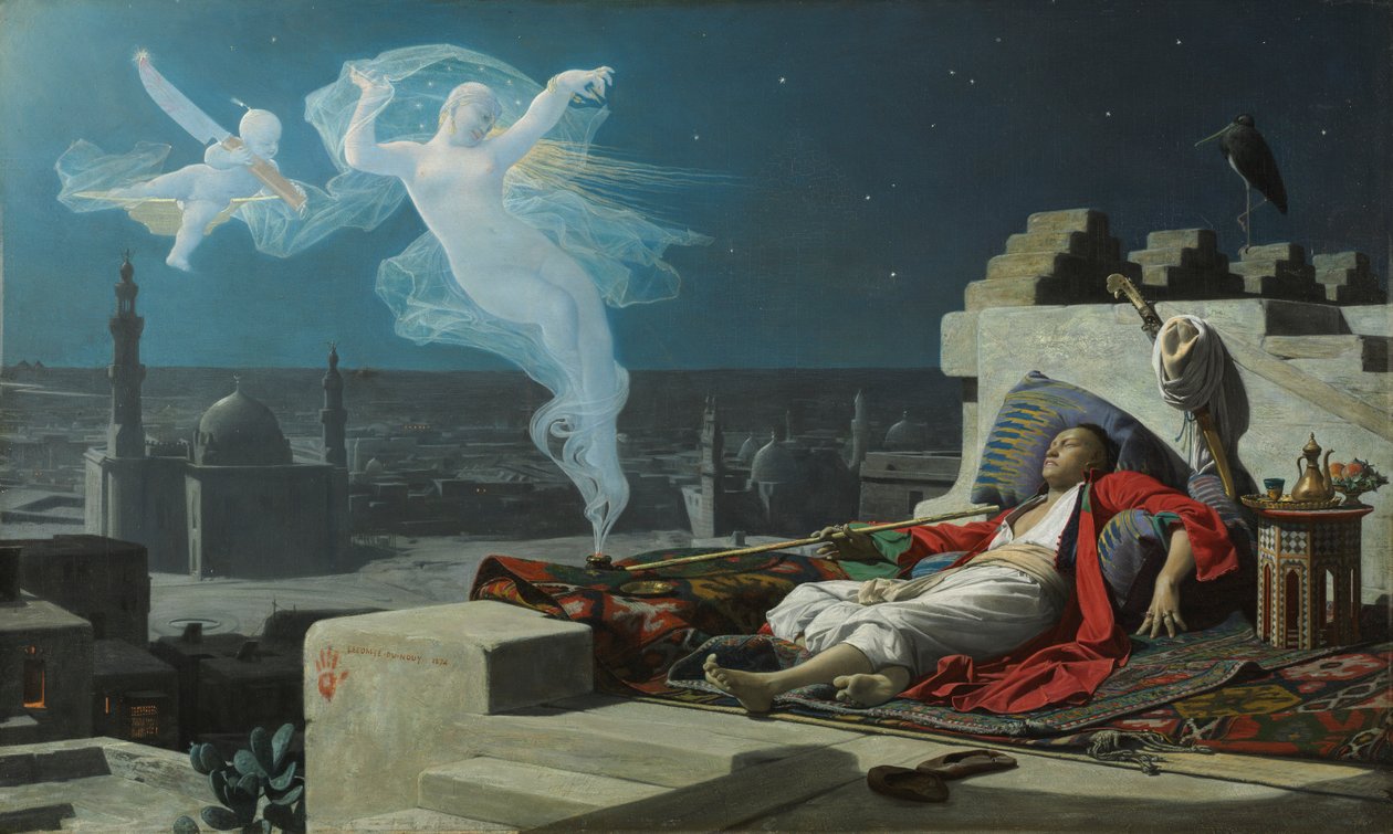 Eunukin unelma, 1874. tekijältä Jean Lecomte du Nouy