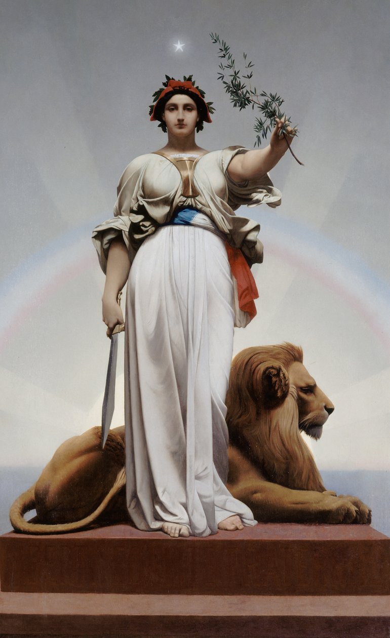 Tasavalta, 1848-1849. tekijältä Jean Leon Gerome