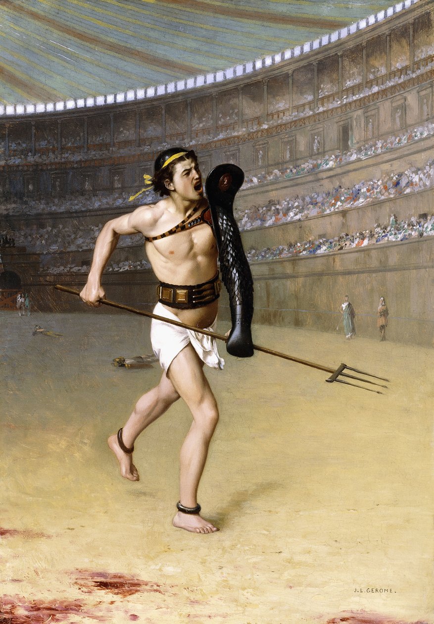 Retarius, tekijältä Jean Leon Gerome