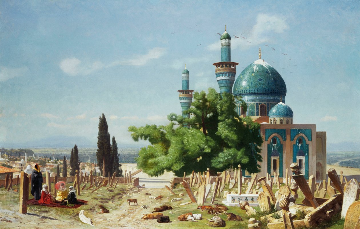Lepokentät, Brousse tekijältä Jean Leon Gerome