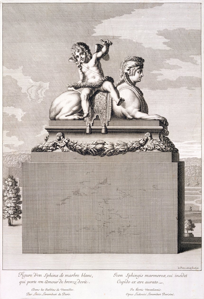 Sfinksin hahmo Versailles
