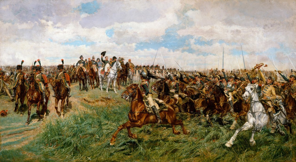 1807, Friedland, n. 1861-75. tekijältä Jean Louis Ernest Meissonier
