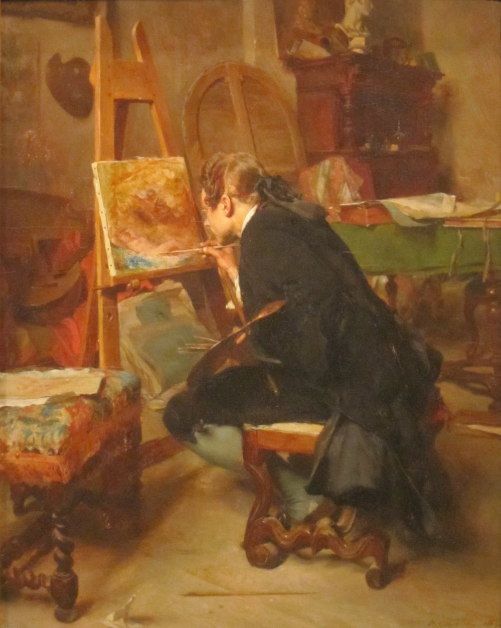 Taidemaalari tekijältä Jean Louis Ernest Meissonier