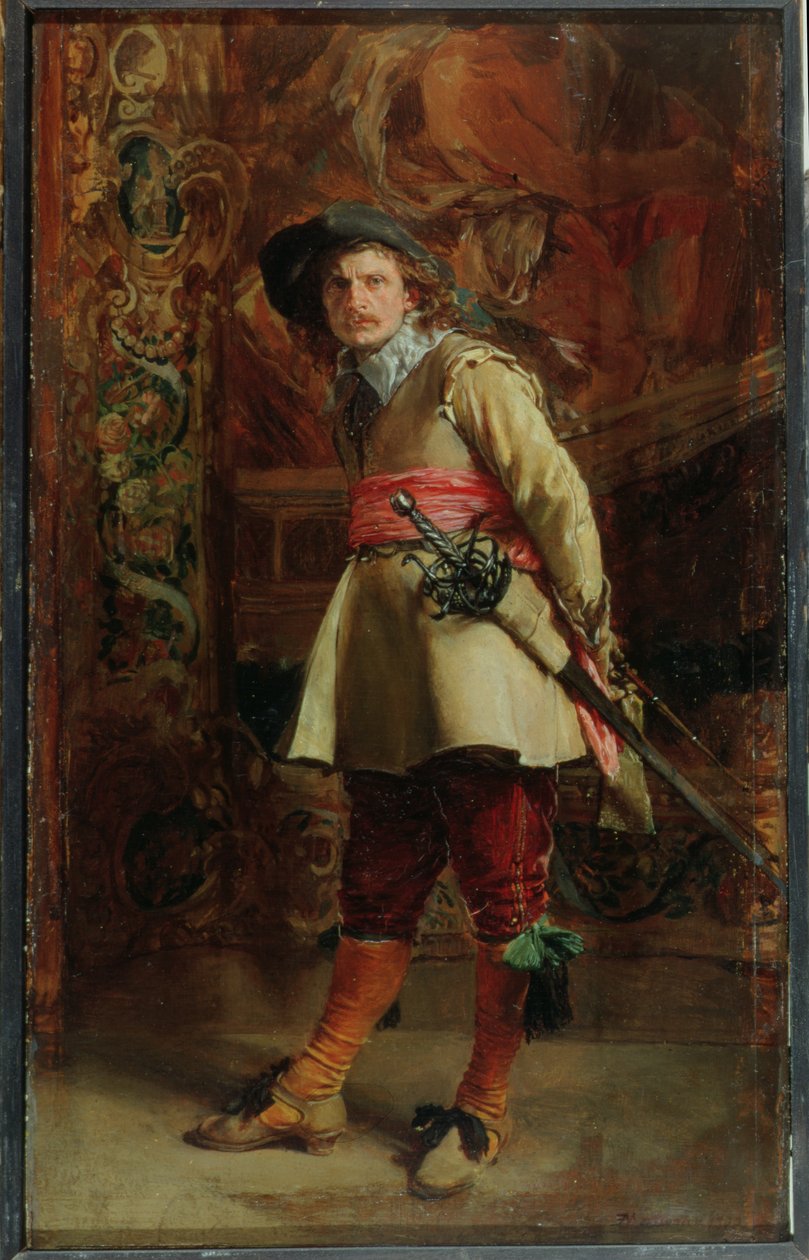Muskettisoturi, 1870 tekijältä Jean Louis Ernest Meissonier
