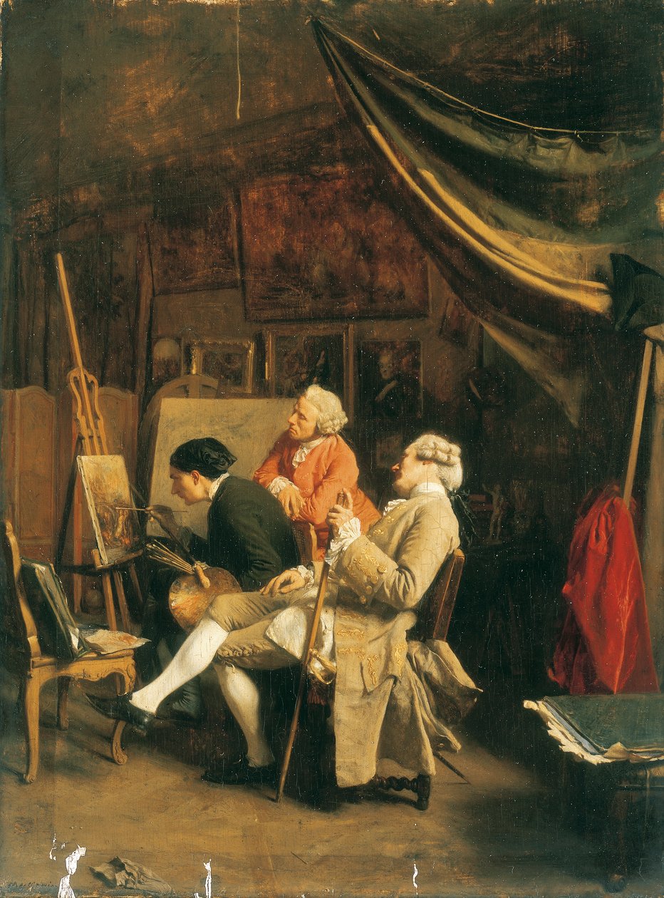 Amatöörimaalarit tekijältä Jean Louis Ernest Meissonier