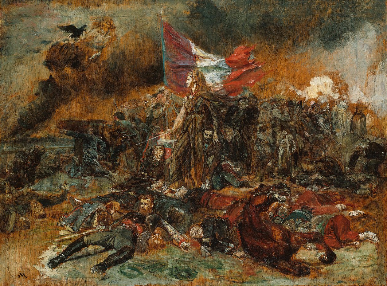Pariisin puolustus, 187071. tekijältä Jean Louis Ernest Meissonier