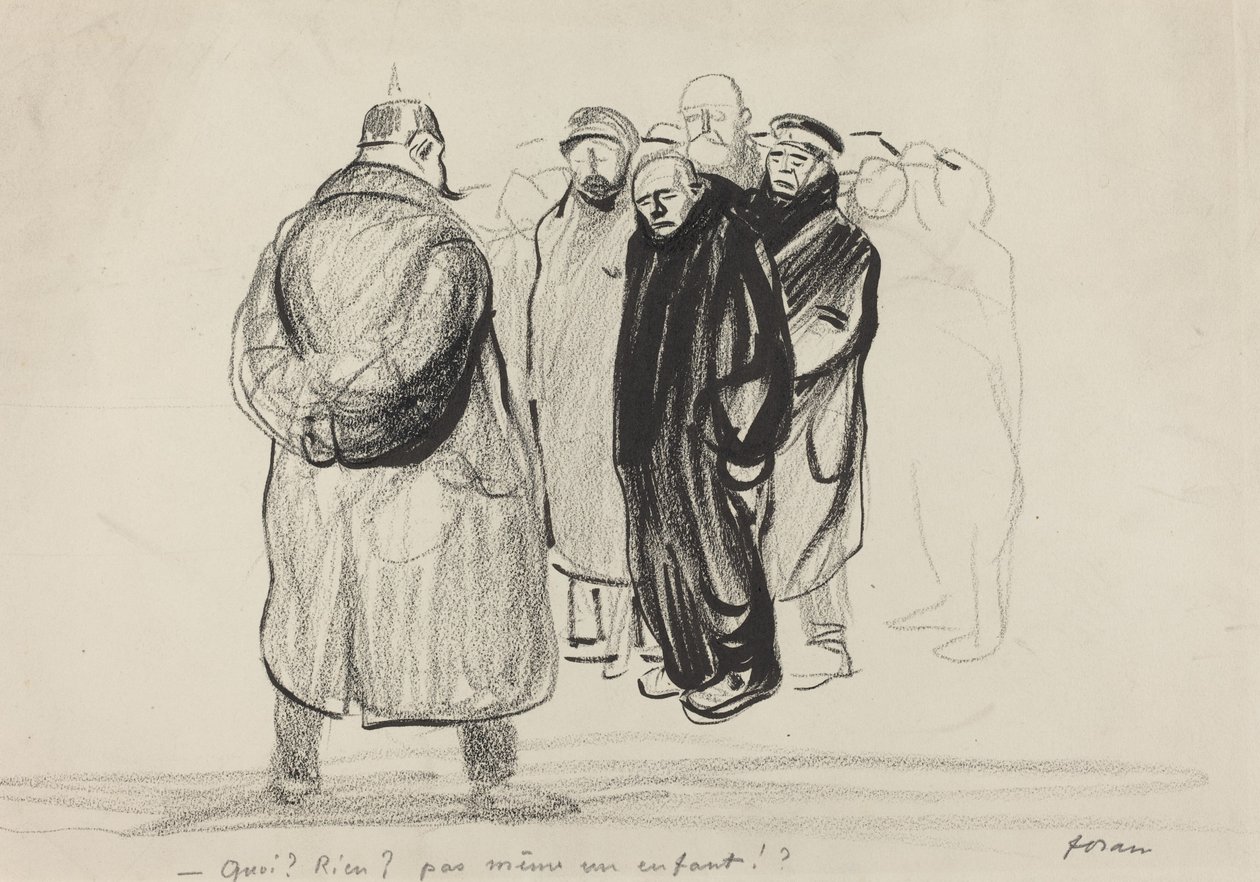 tyhjin käsin. Zeppelinin miehistö tekijältä Jean Louis Forain