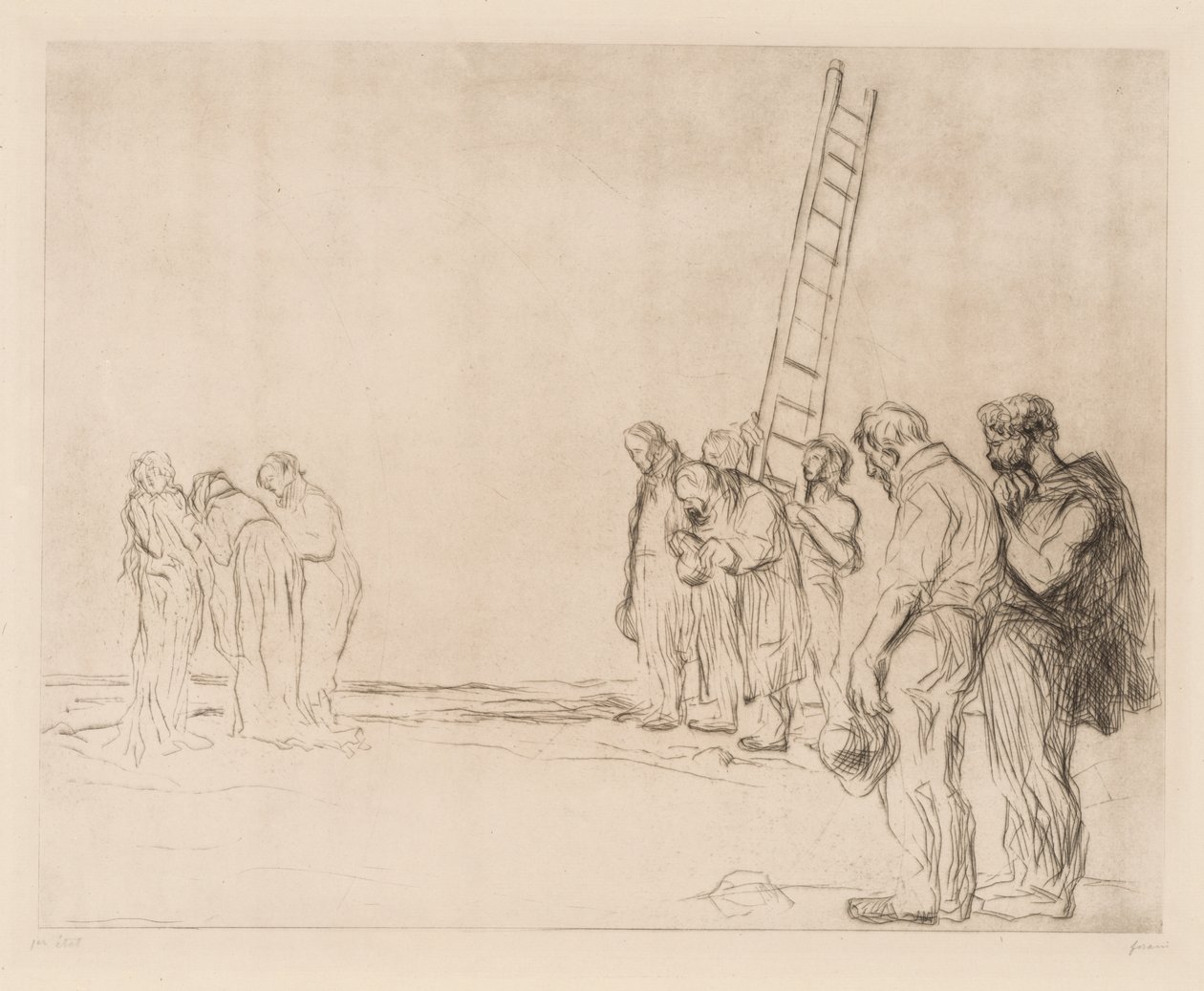 Golgata. tekijältä Jean Louis Forain