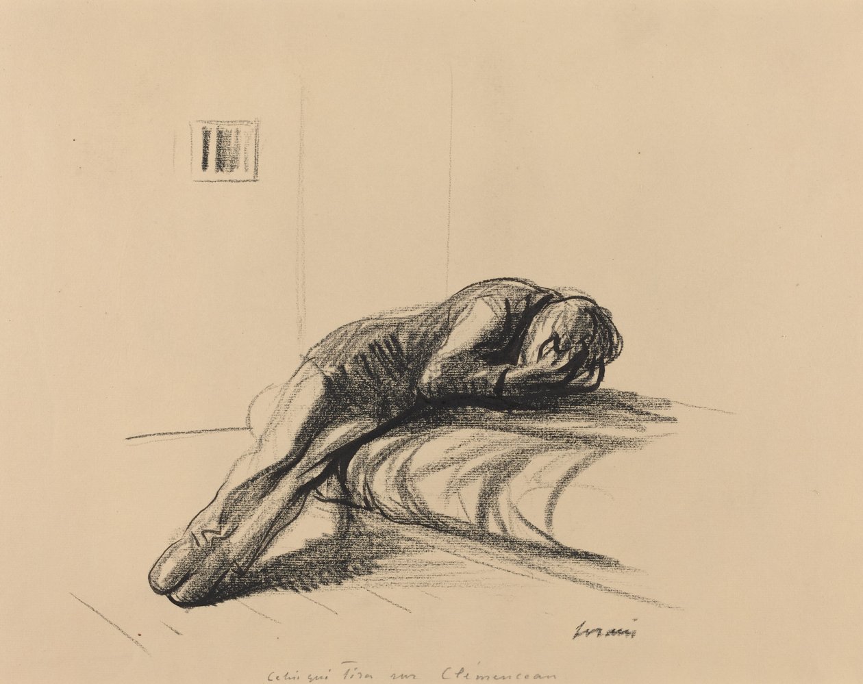 Se, joka ampui Clemenceaun tekijältä Jean Louis Forain