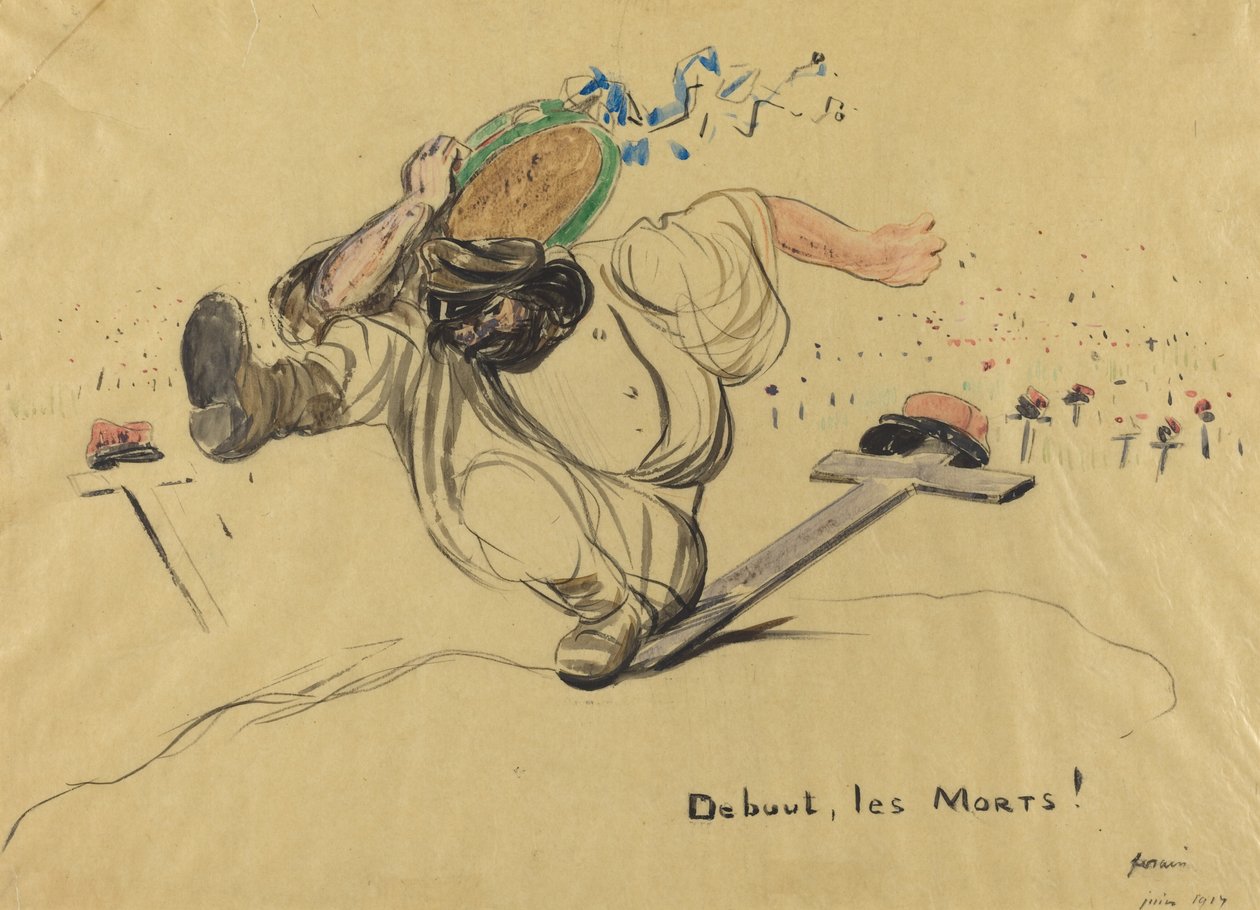 Nouse, kuolleet! tekijältä Jean Louis Forain