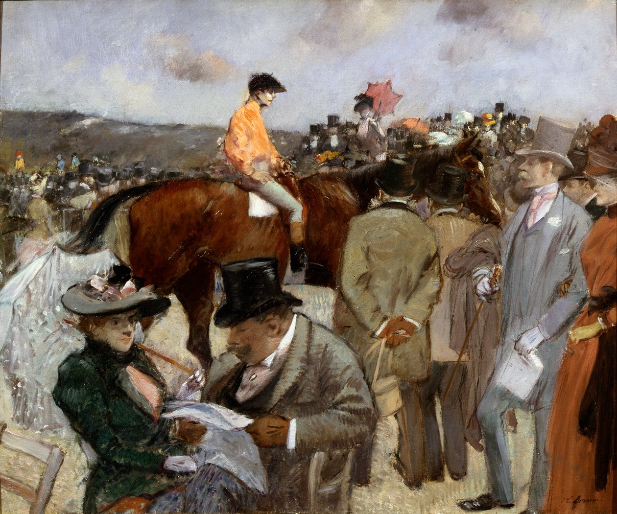 Ratsastus, 1888. tekijältä Jean Louis Forain