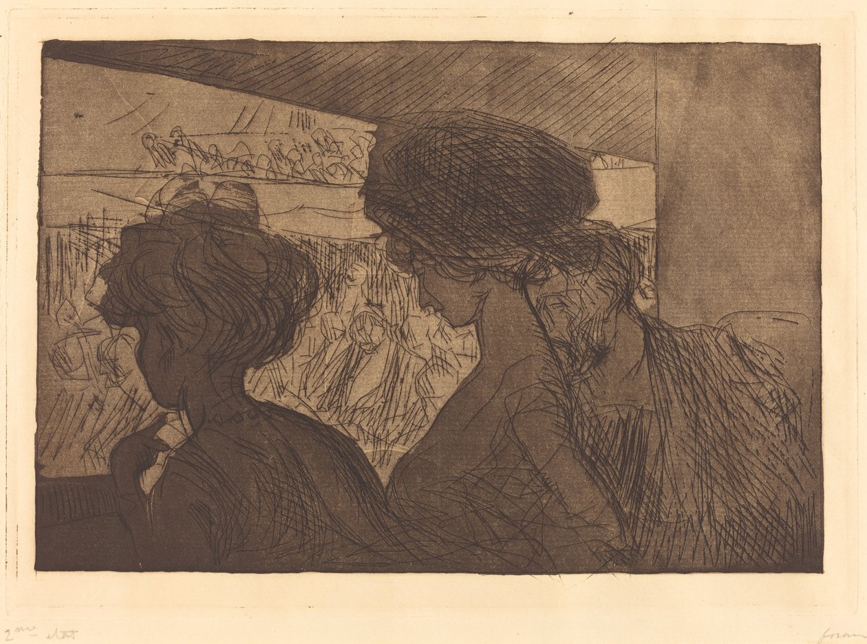 Alalaatikko teatterissa tekijältä Jean Louis Forain