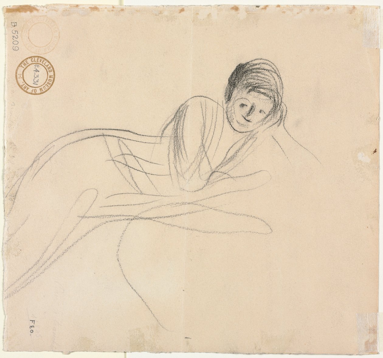 Makaava nainen (käänteinen) tekijältä Jean Louis Forain