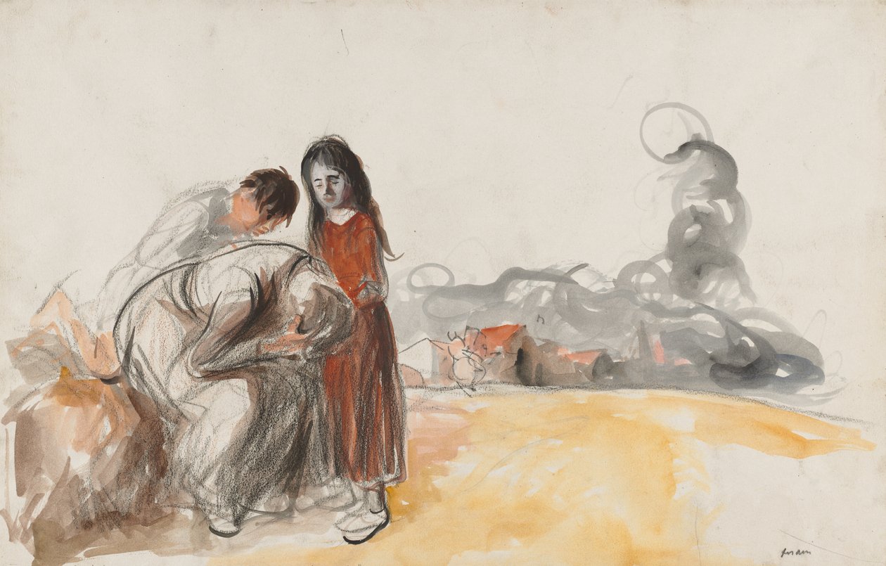 Saksalaiset ovat lähteneet tekijältä Jean Louis Forain