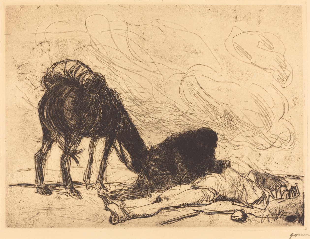 Laupias samarialainen tekijältä Jean Louis Forain