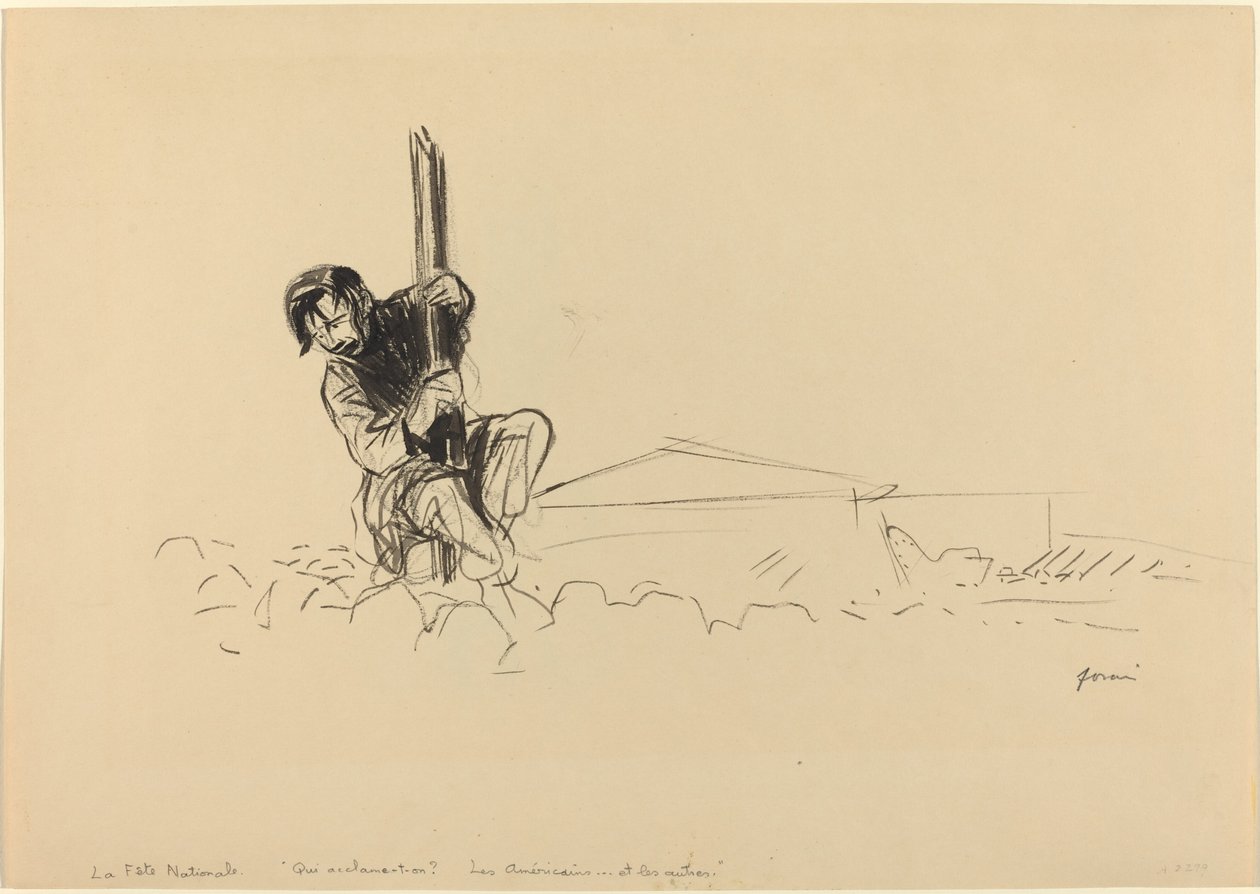 Kansallisjuhla, 1918. tekijältä Jean Louis Forain