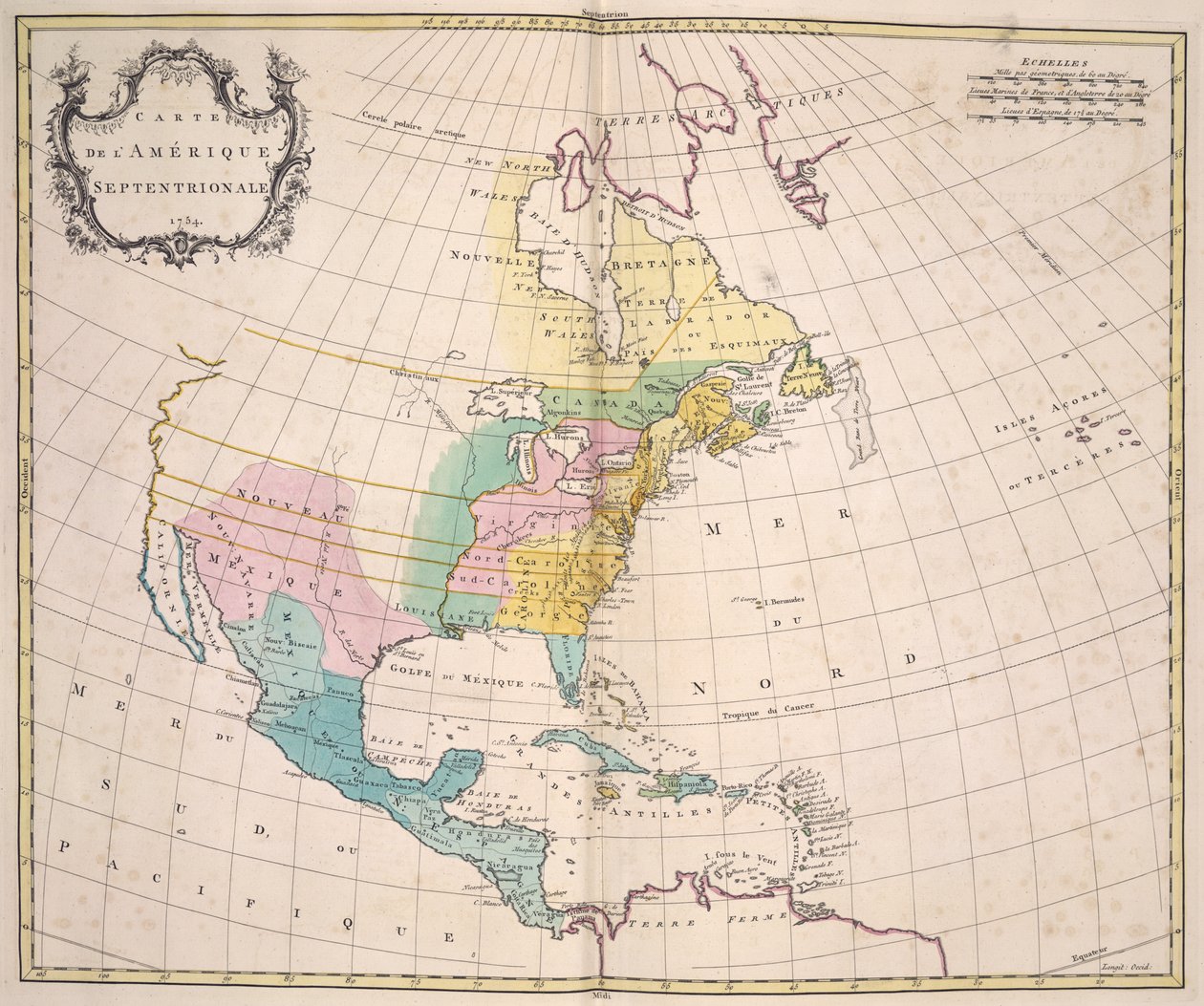 Amerikka, Methodical Atlas... tekijältä Jean Palairet