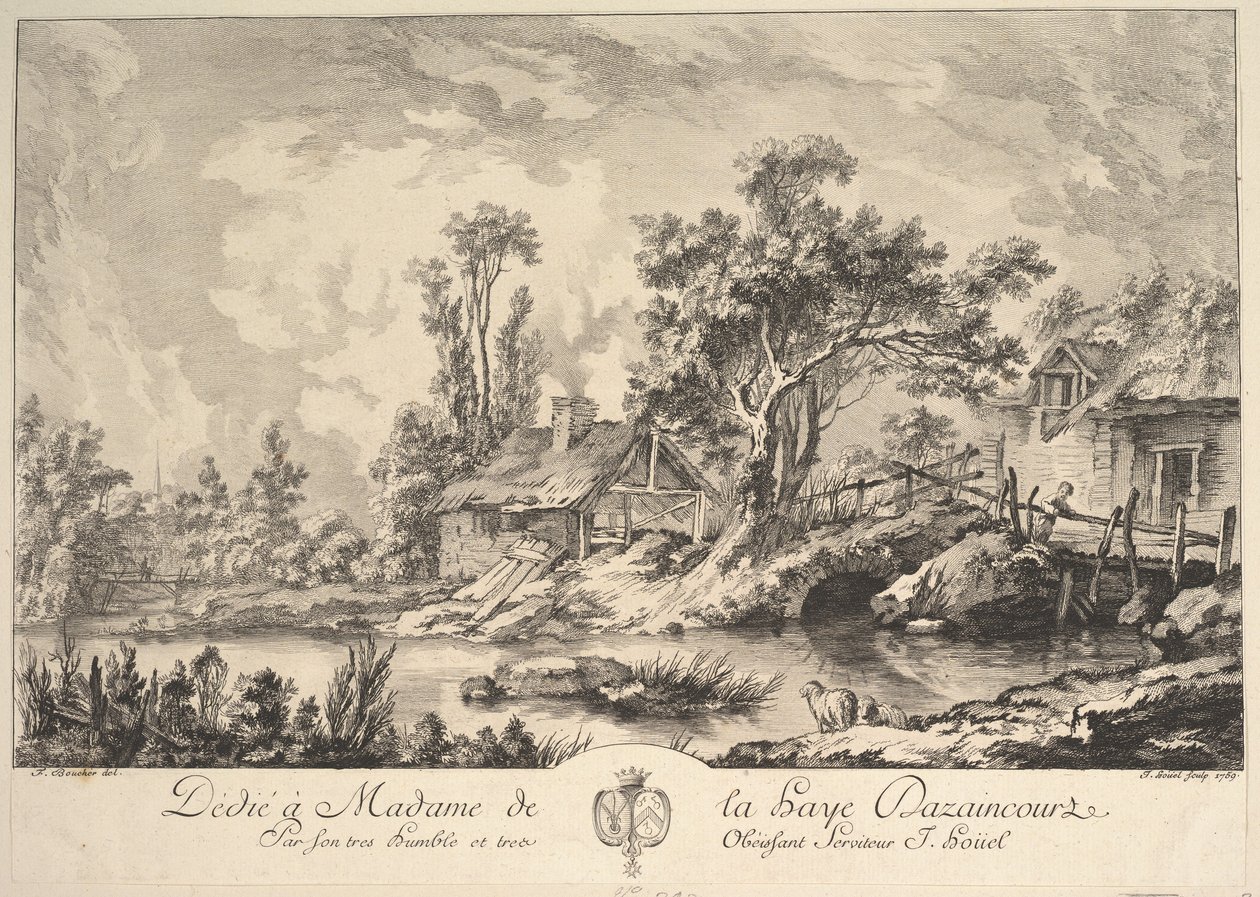 Maisema, 1759. tekijältä Jean Pierre Houel