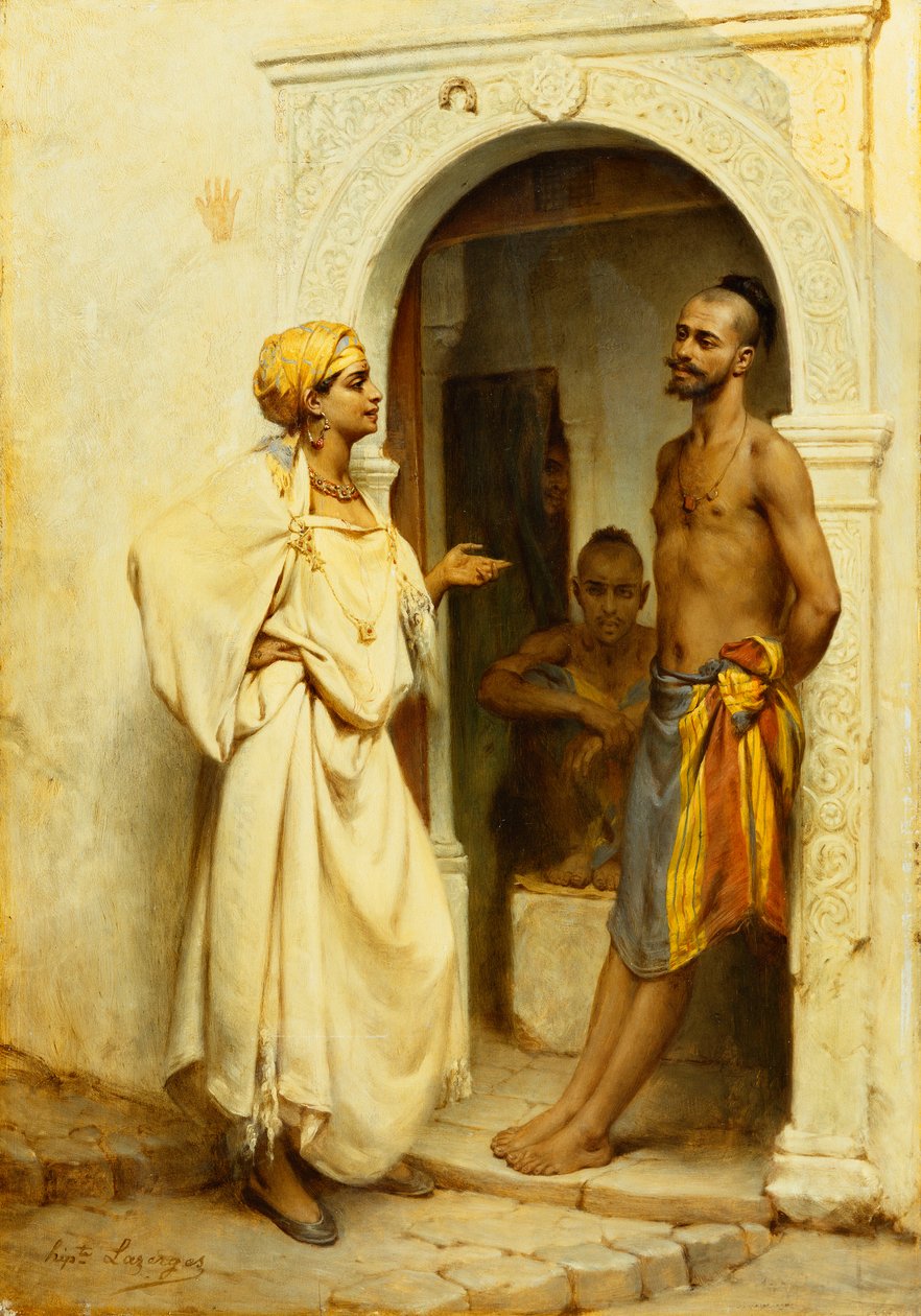 Flirtti, tekijältä Jean Raymond Hippolyte Lazerges