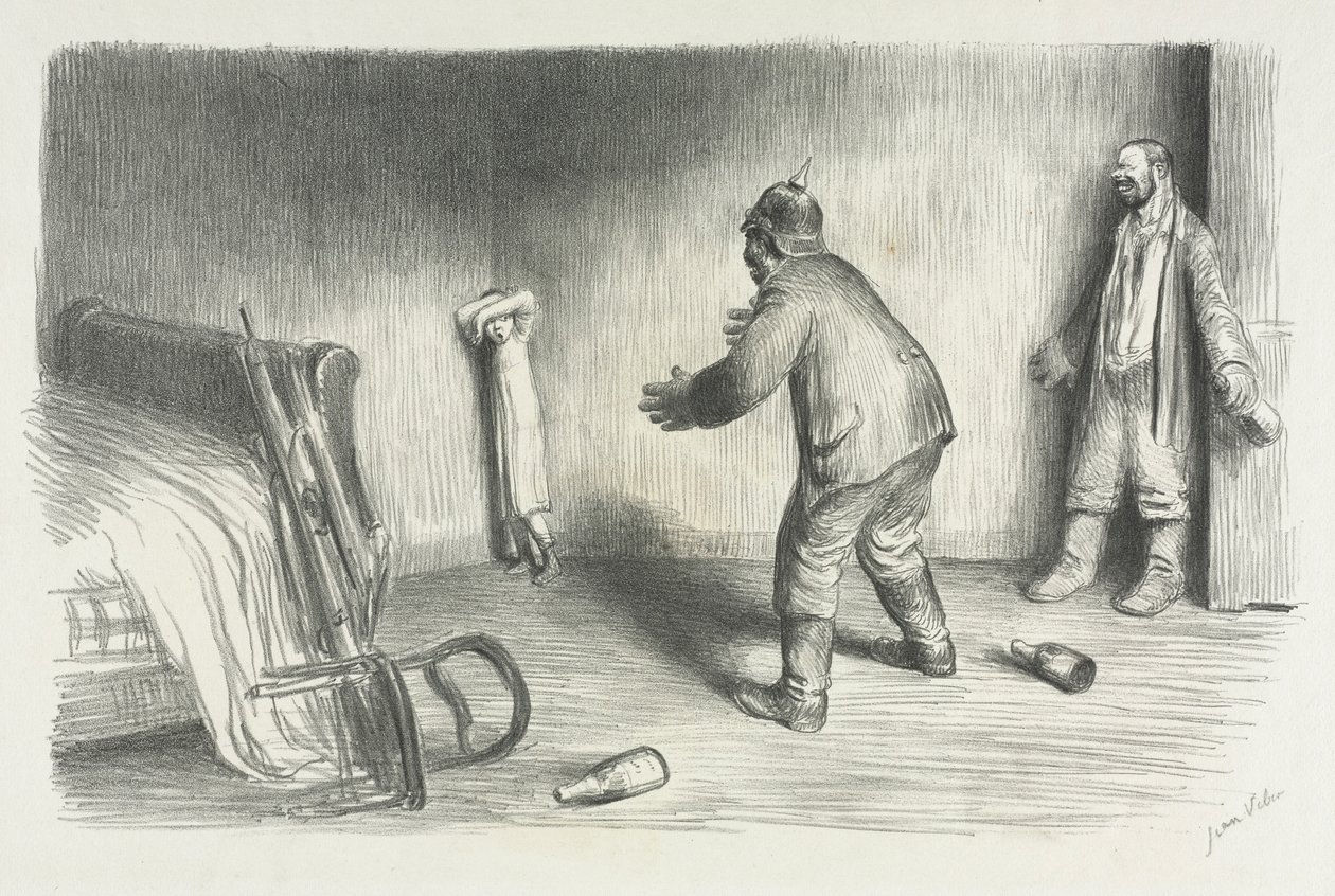 Perdue, 1914. tekijältä Jean Veber