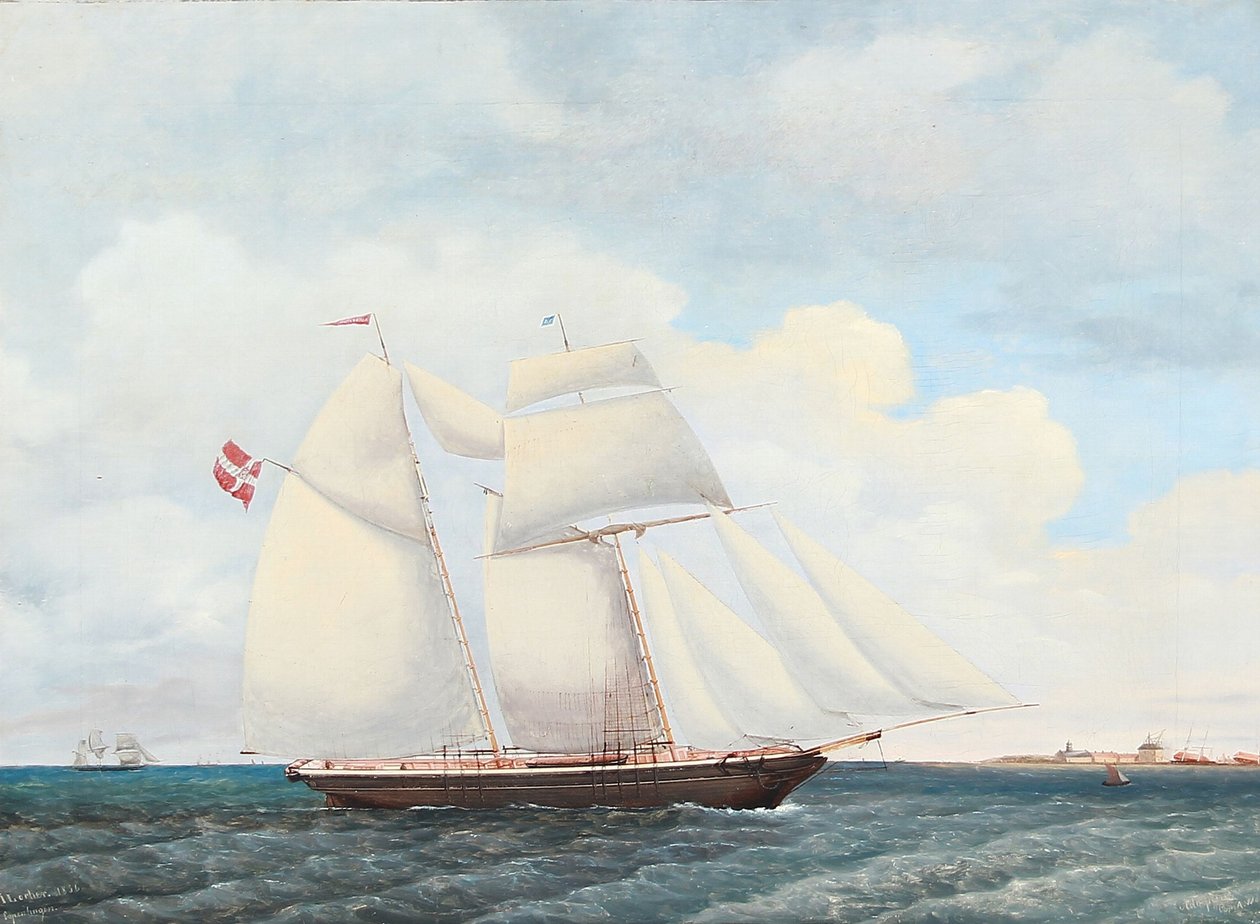 Kuunari "Adolphine". tekijältä Jens Thielsen Locher