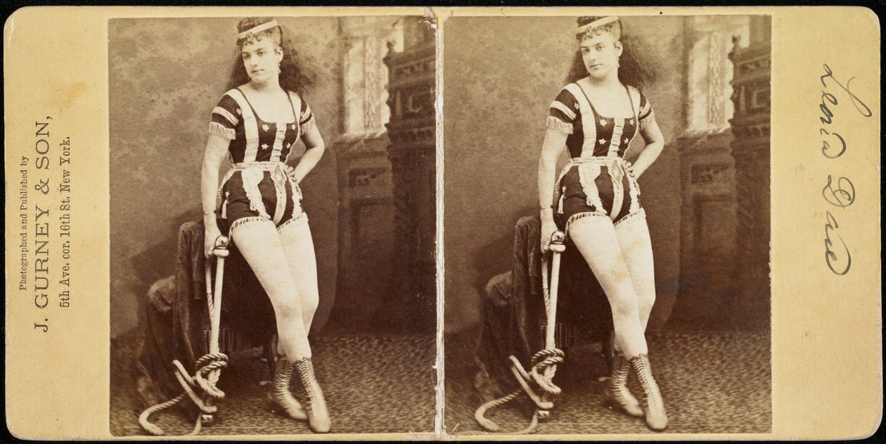 Leona Dare, 1869-74 (albumiprintti) tekijältä Jeremiah Gurney