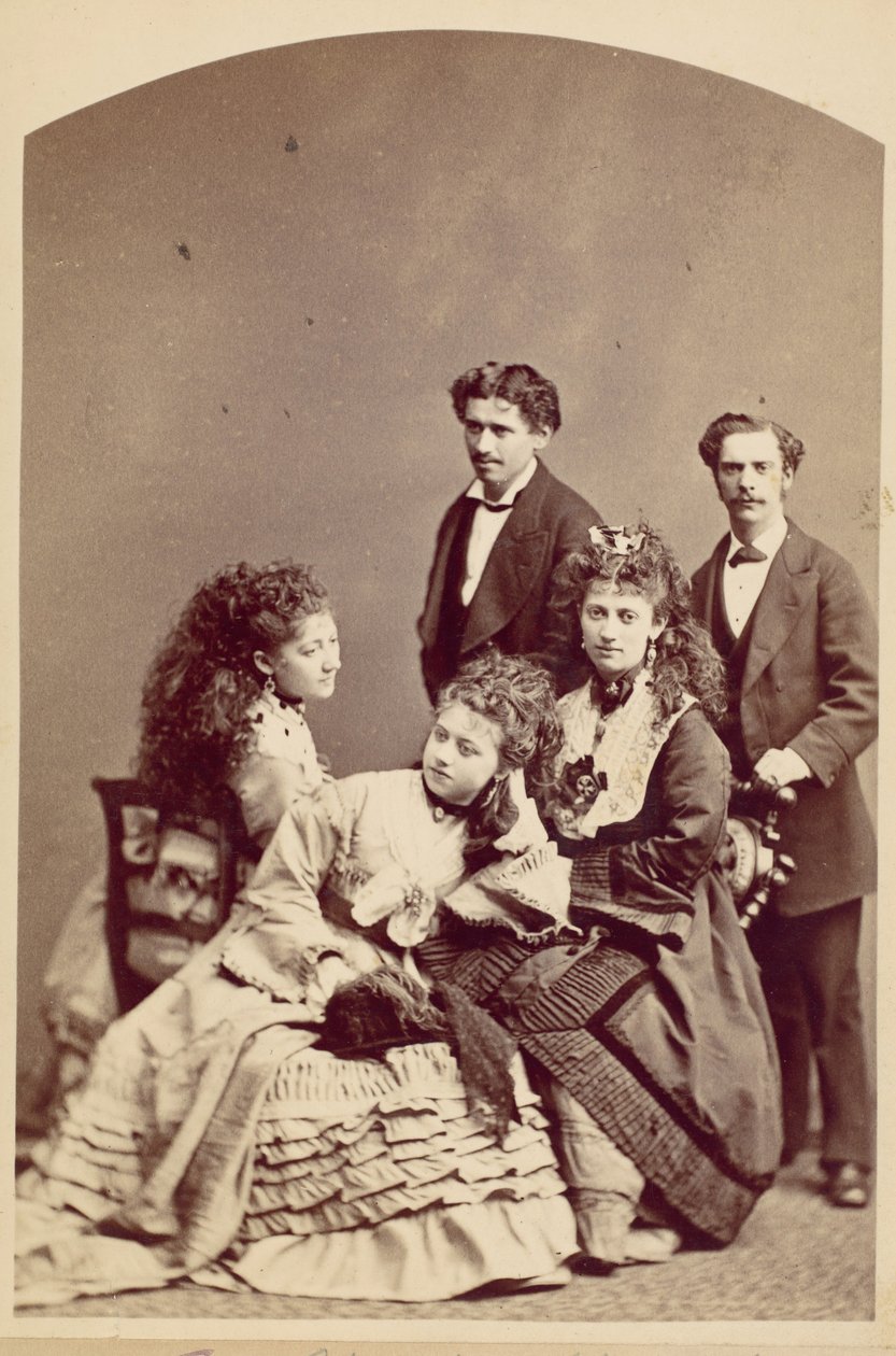 Wohes Family, New York, 1870-luku. tekijältä Jeremiah Gurney