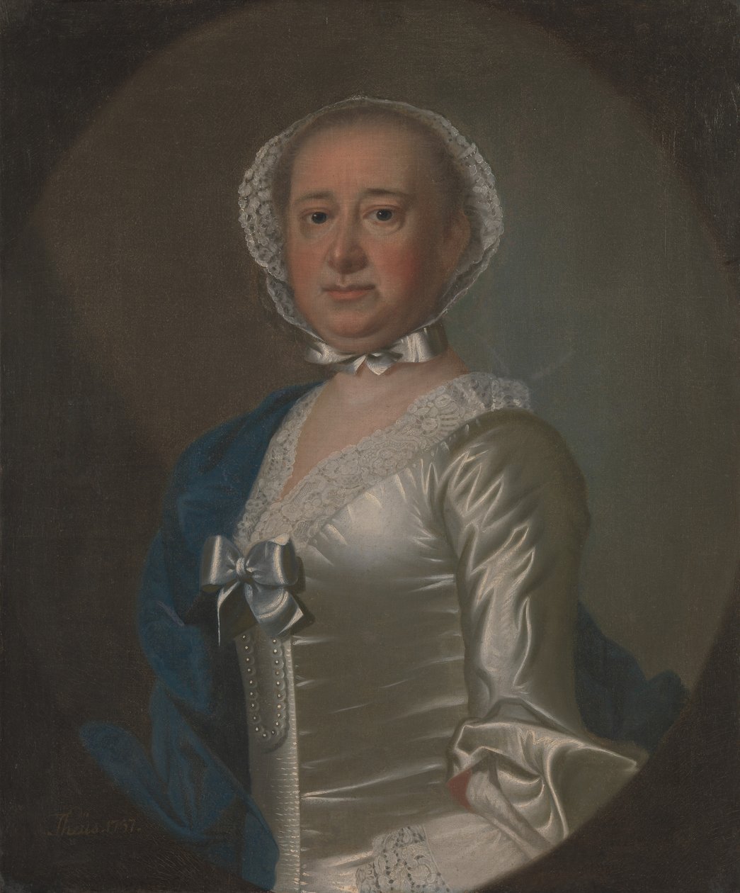 Rouva Gabriel Manigault, 1757. tekijältä Jeremiah Theus