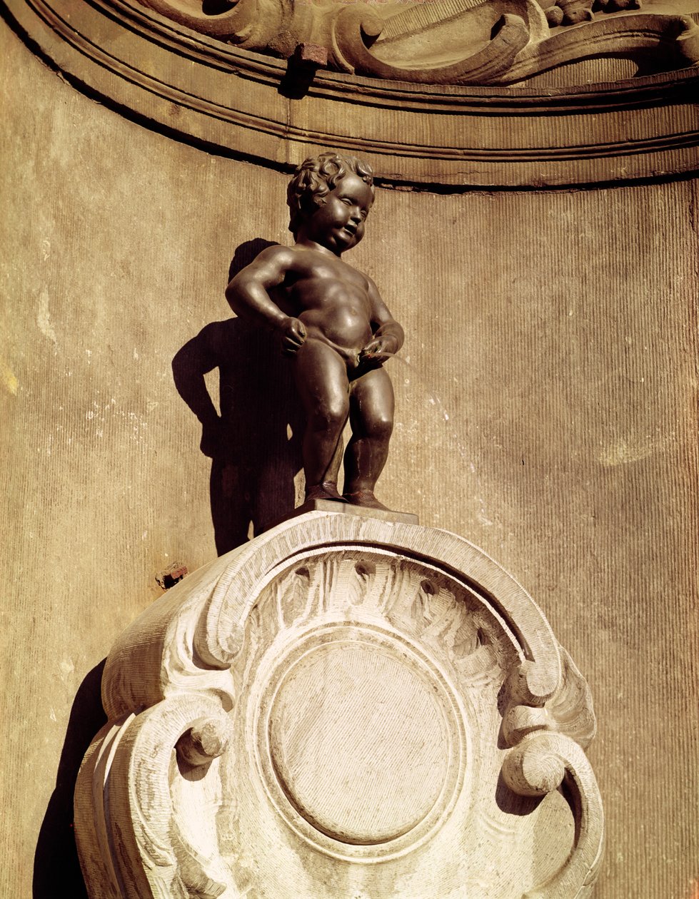 Mannekiini Pis, 1619 (pronssi) (yksityiskohta) tekijältä Jerome the Elder Duquesnoy