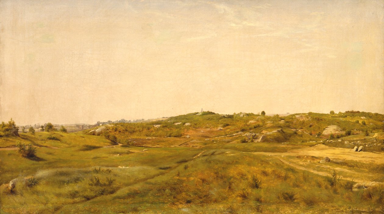 Näkymä Keskuspuistosta, New York, 1858 tekijältä Jervis McEntee