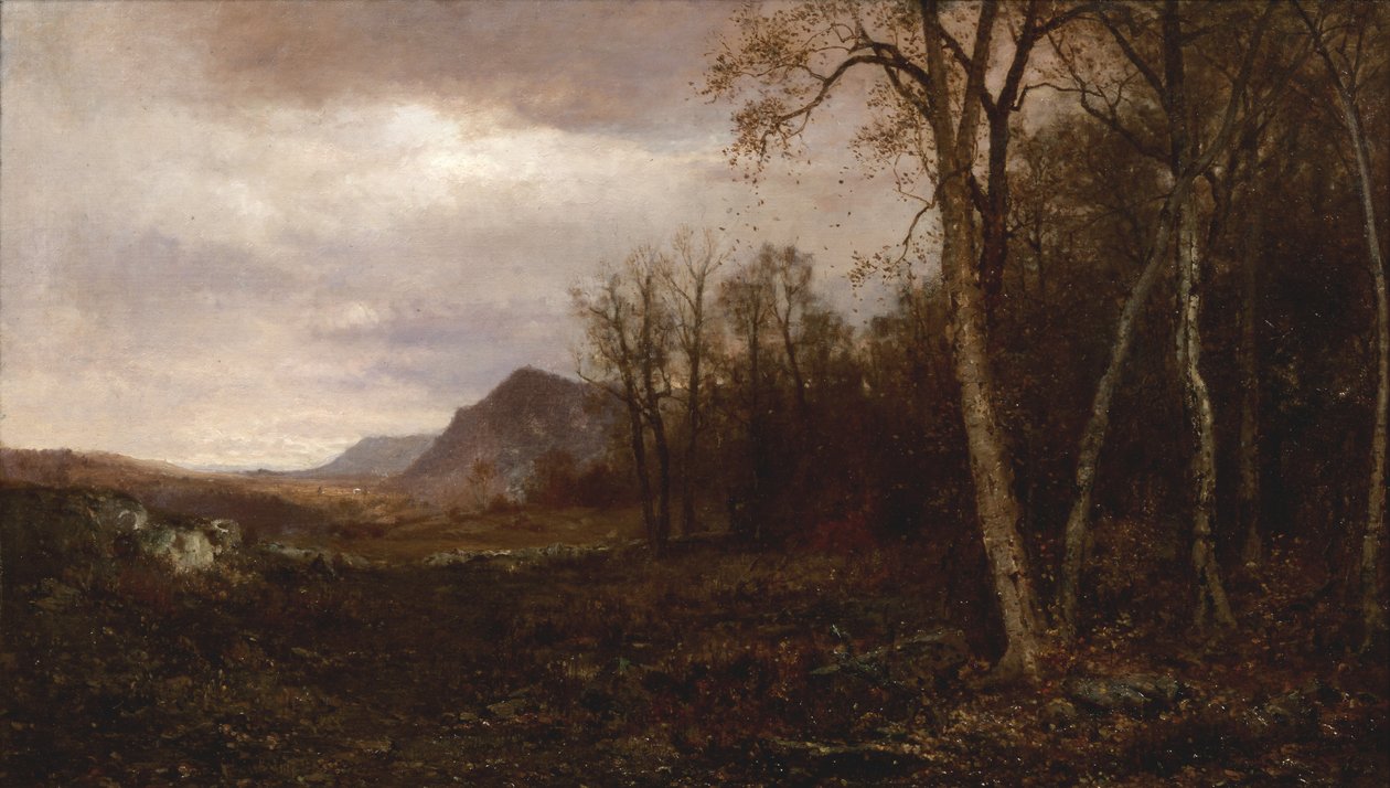 Yli kukkuloiden ja kaukana, 1878 tekijältä Jervis McEntee