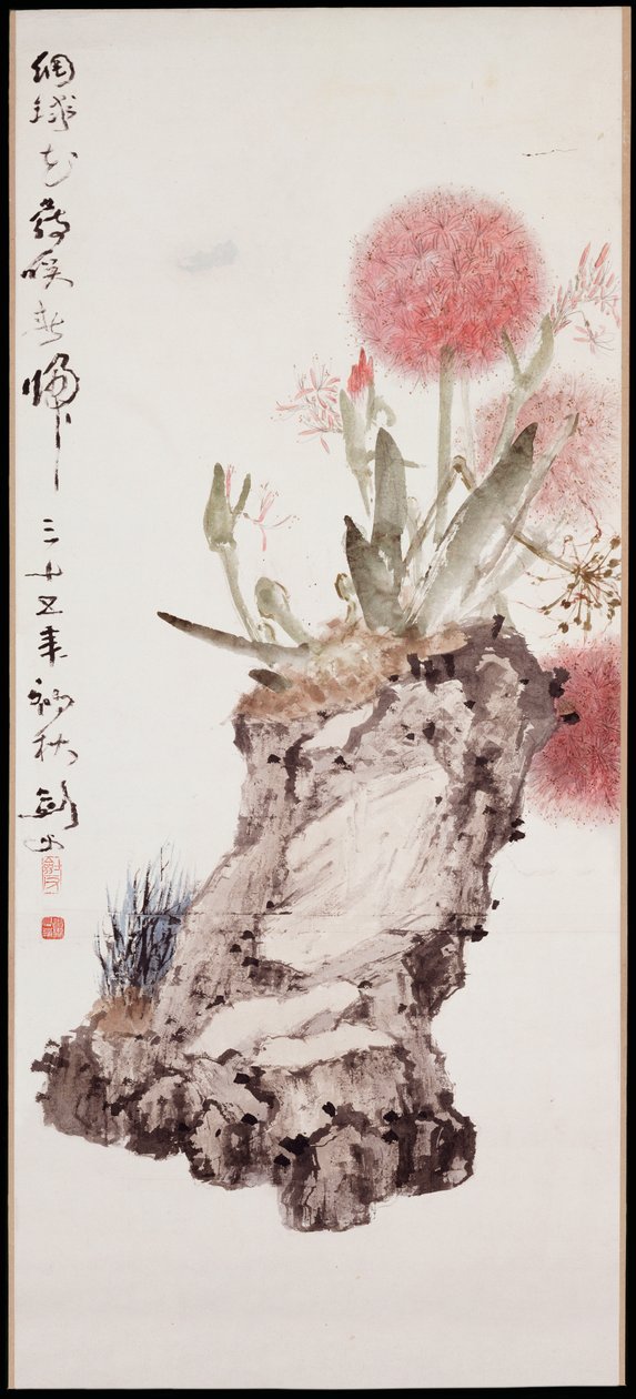 Hortensia ja kivi tekijältä Jianfu Gao
