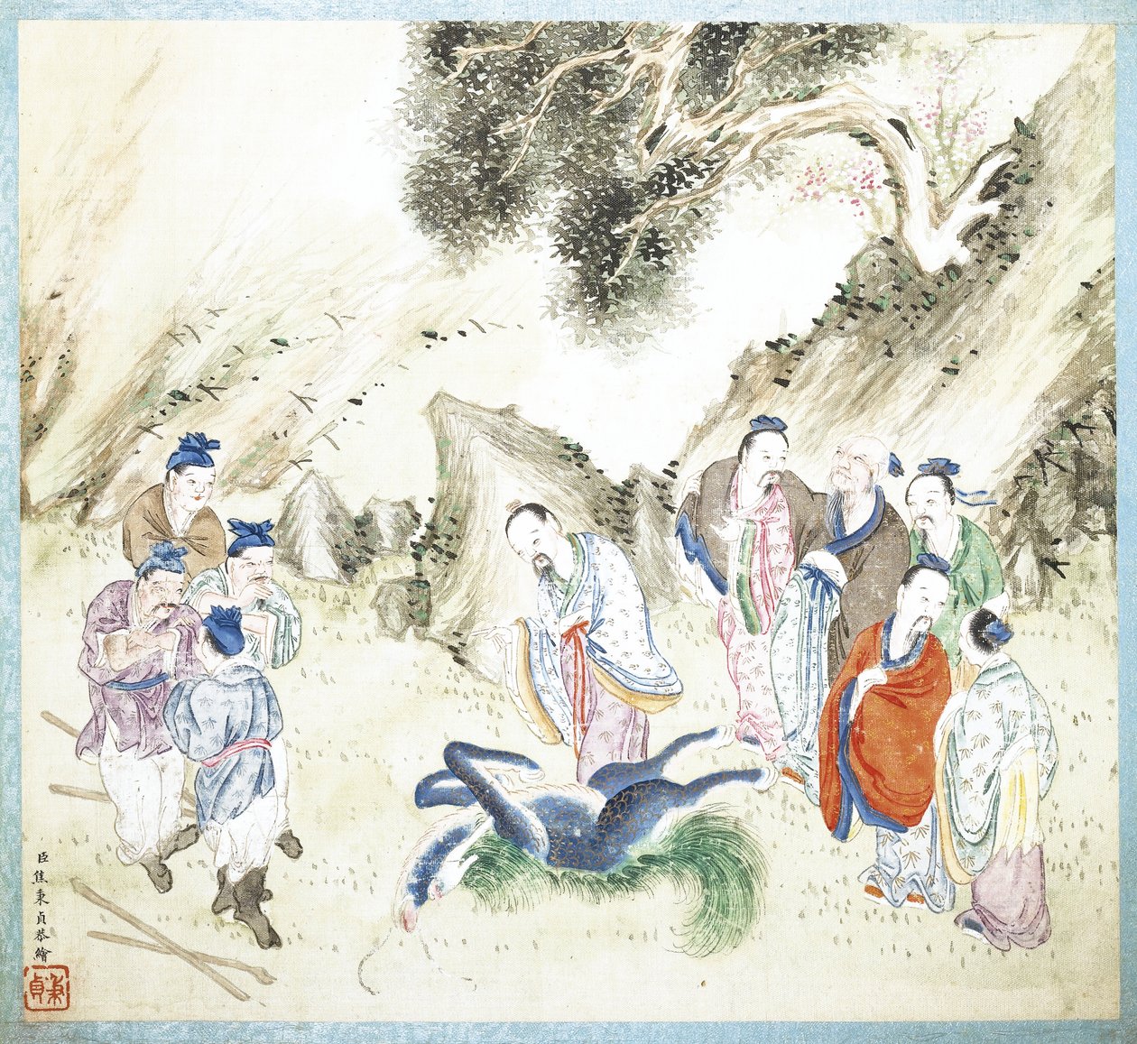 Kungfutsen elämä, 1700-luvun alku tekijältä Jiao Bingzhen