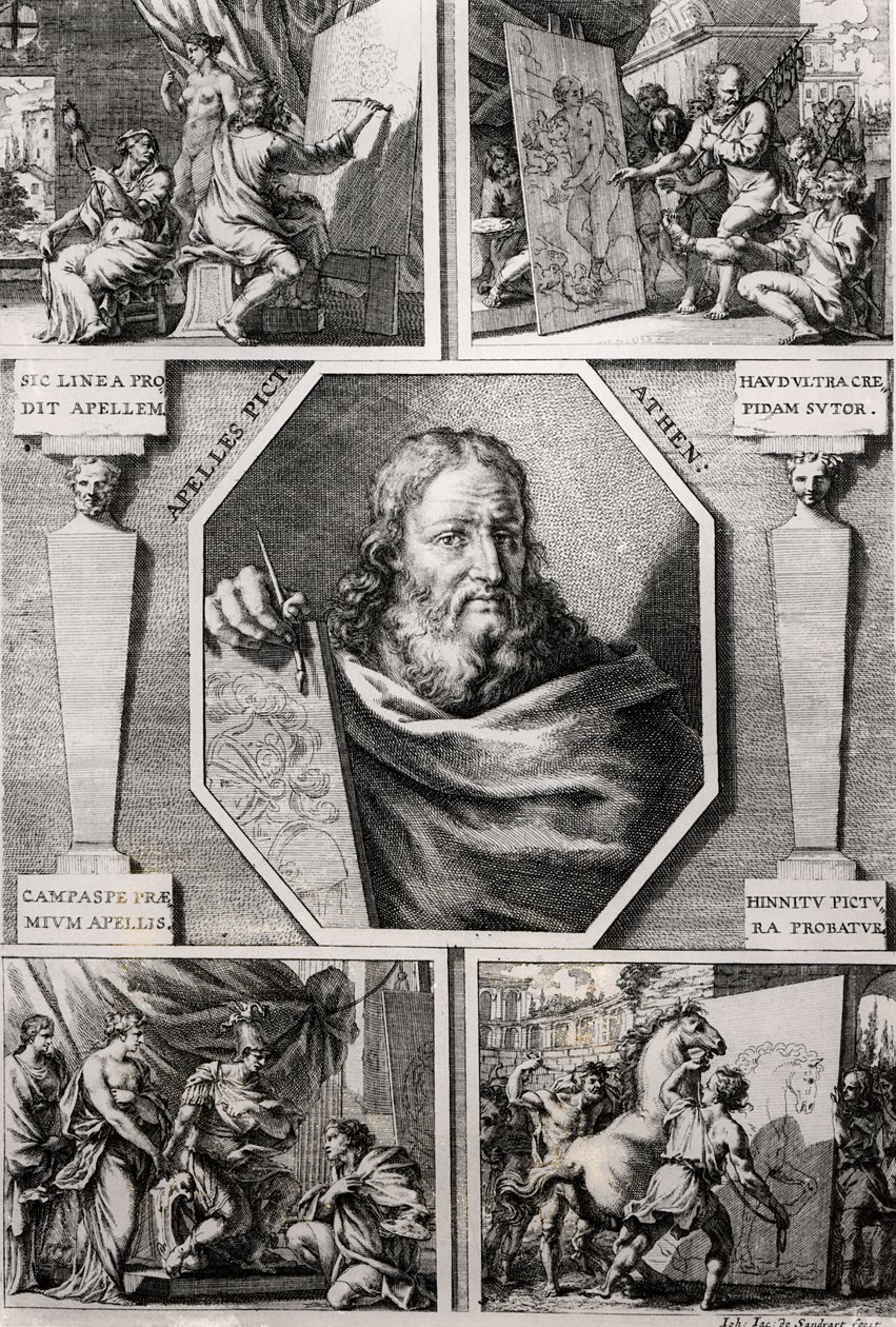 Apelles (4. vuosisadalla eKr.) tekijältä Joachim von Sandrart