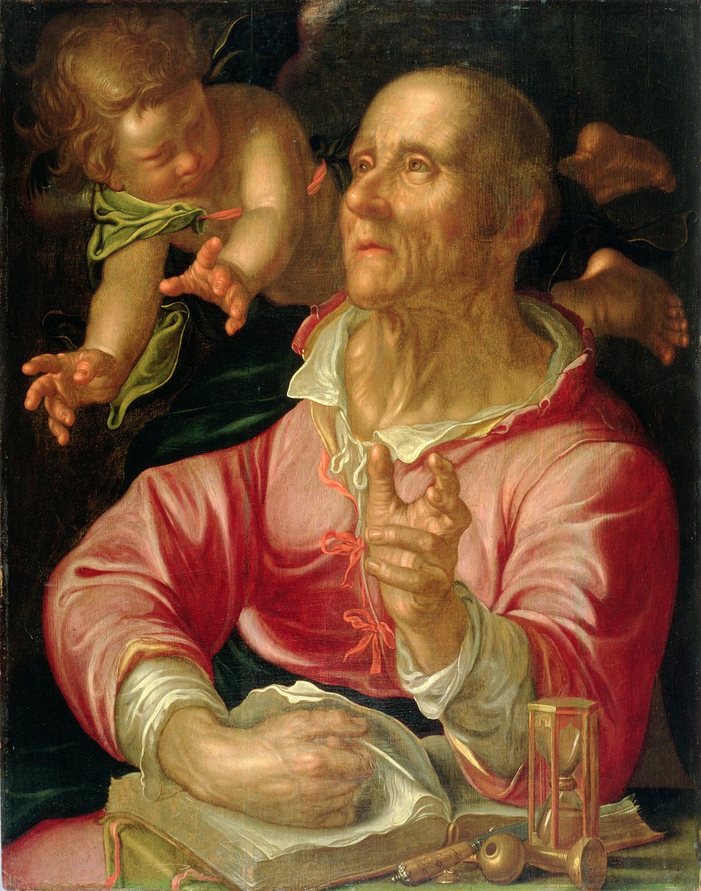 Pyhä Matteus tekijältä Joachim Wtewael or Utewael