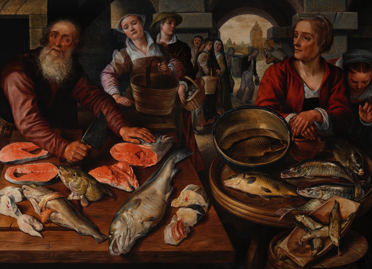 Kalatori, 1568. tekijältä Joachim Beuckelaer