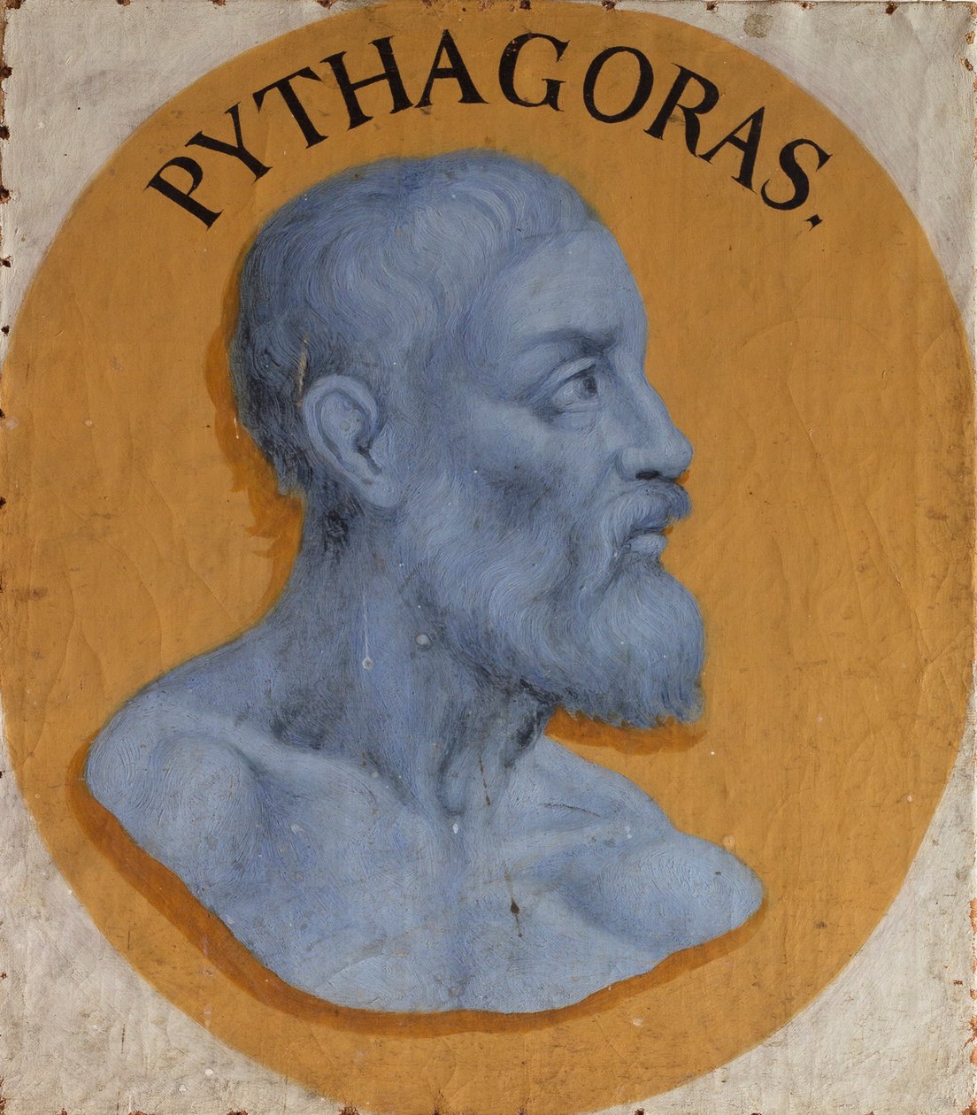 Pythagoras Samoksen n. 1650-1660. tekijältä Joachim von Sandrart