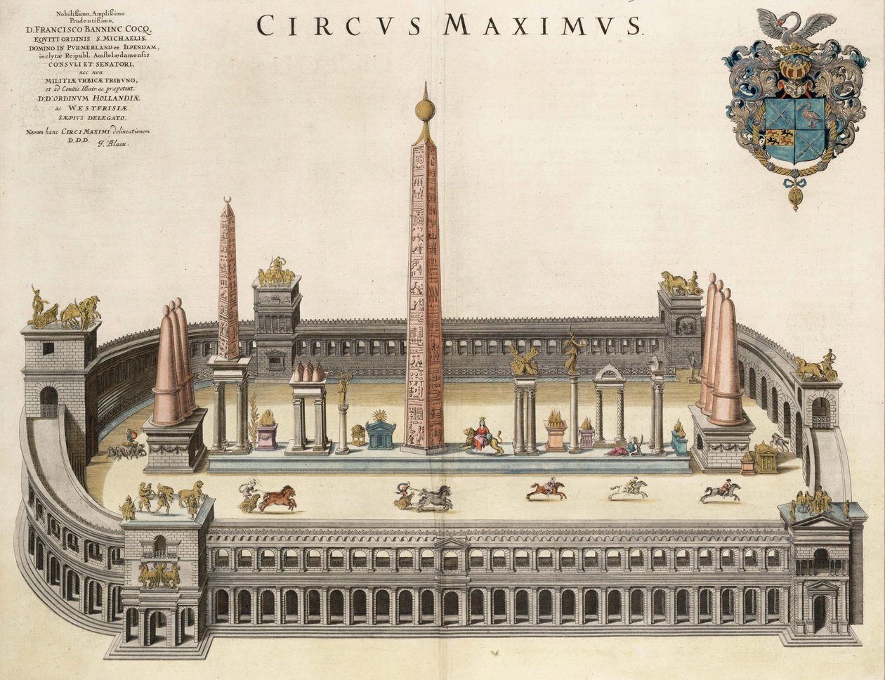 Circus Maximus tekijältä Joan Blaeu