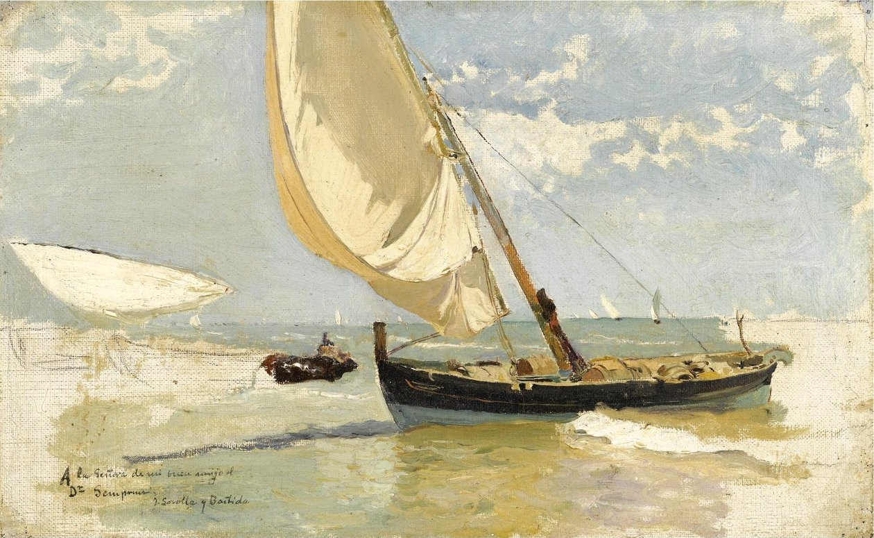 Beach Studio tekijältä Joaquín Sorolla