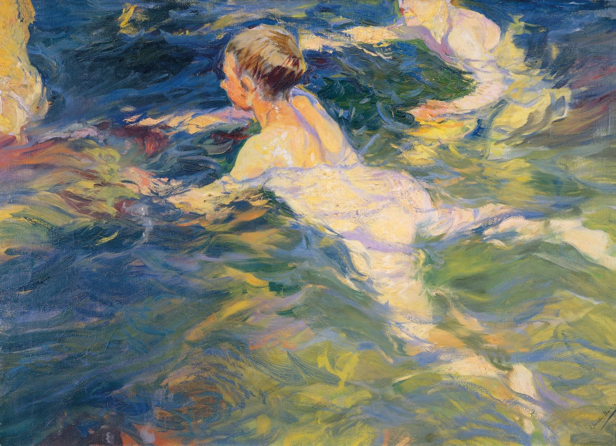 Uimarit, Jávea tekijältä Joaquín Sorolla