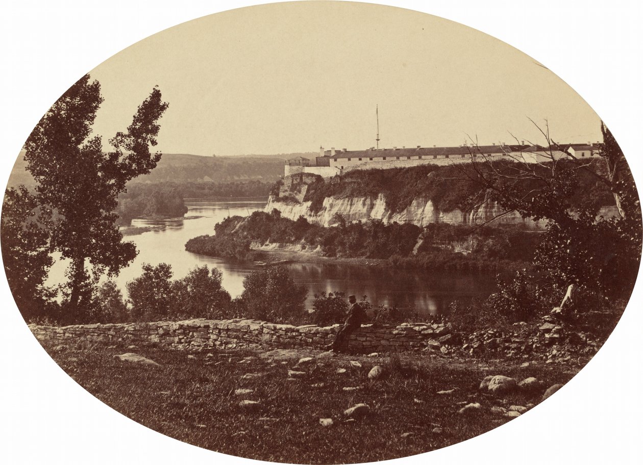 Fort Snelling, c. 1865. tekijältä Joel E Whitney