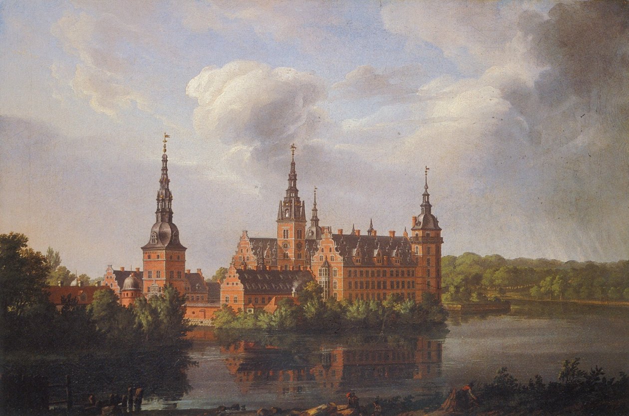 Frederiksborgin linna tekijältä Johan Christian Dahl