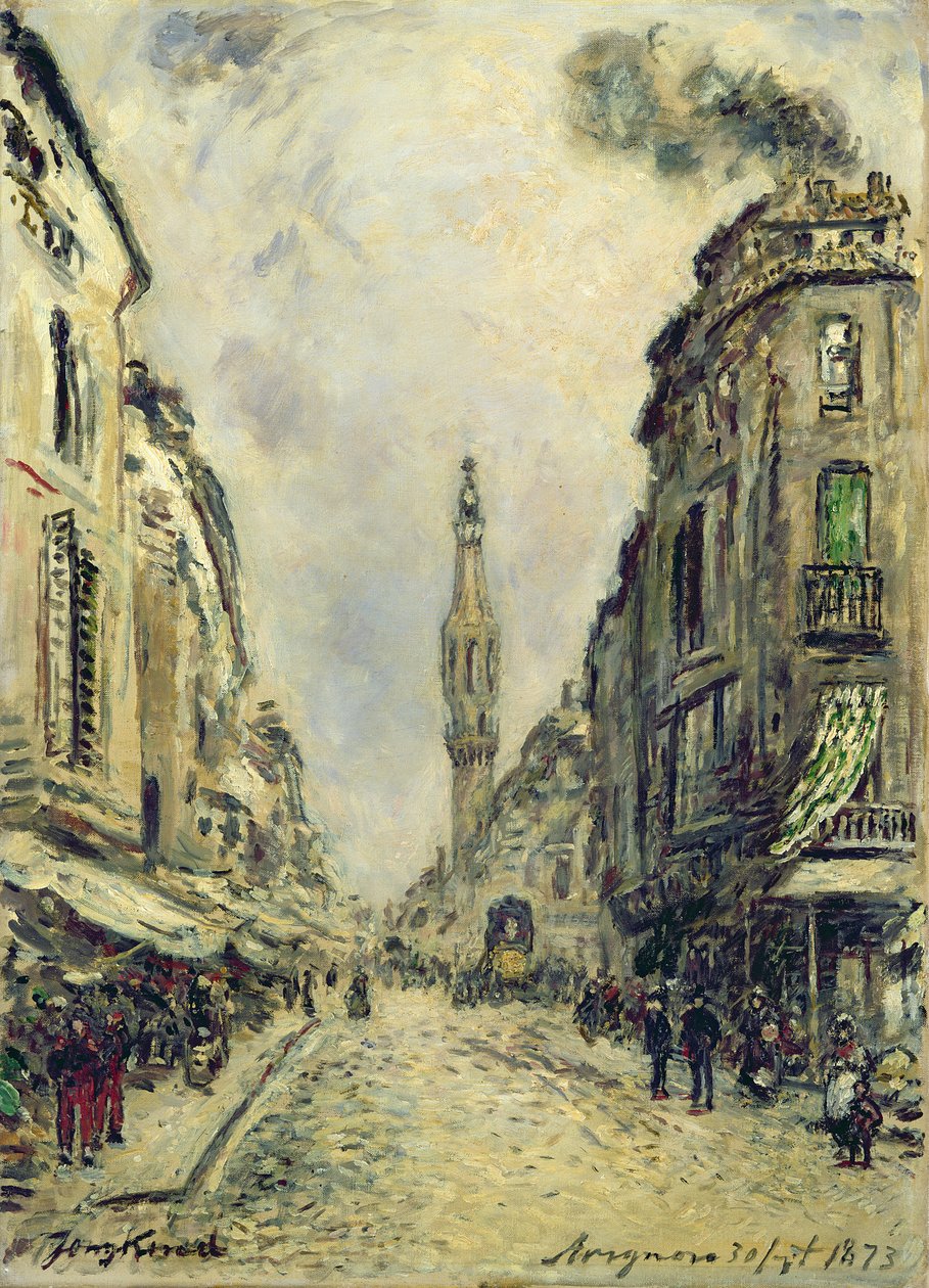 Avignon, 1873 tekijältä Johan Barthold Jongkind