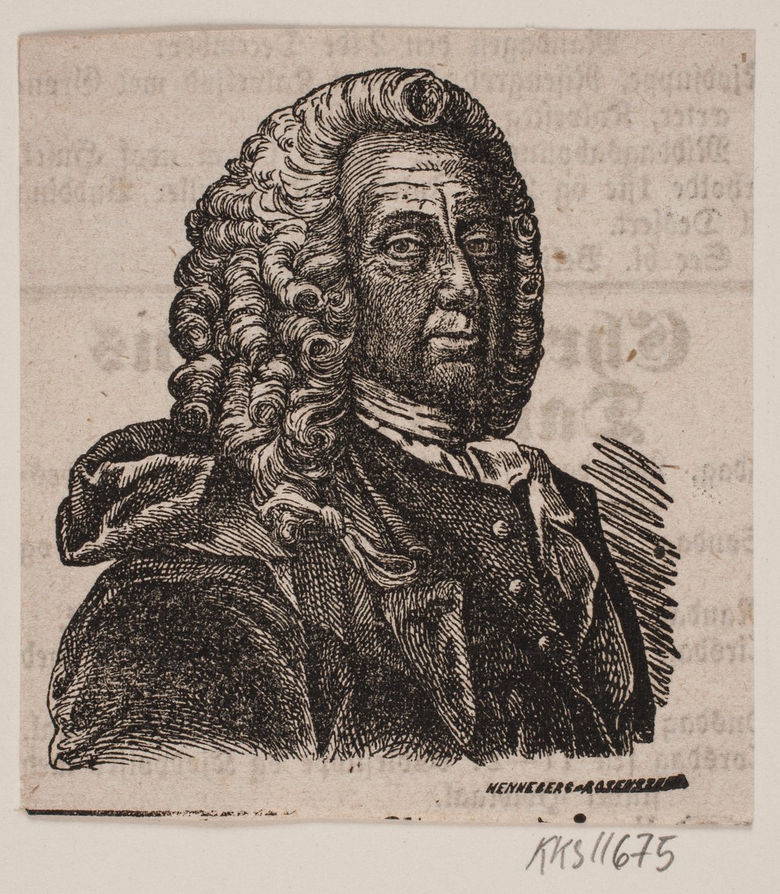 L. Holberg tekijältä Johan Frederik Rosenstand