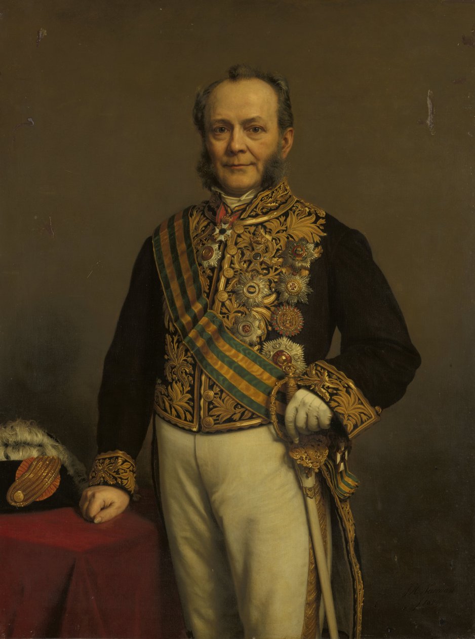 Pieter Mijer (1812-81). Kenraalikuvernööri (1866-71) tekijältä Johan Heinrich Neuman