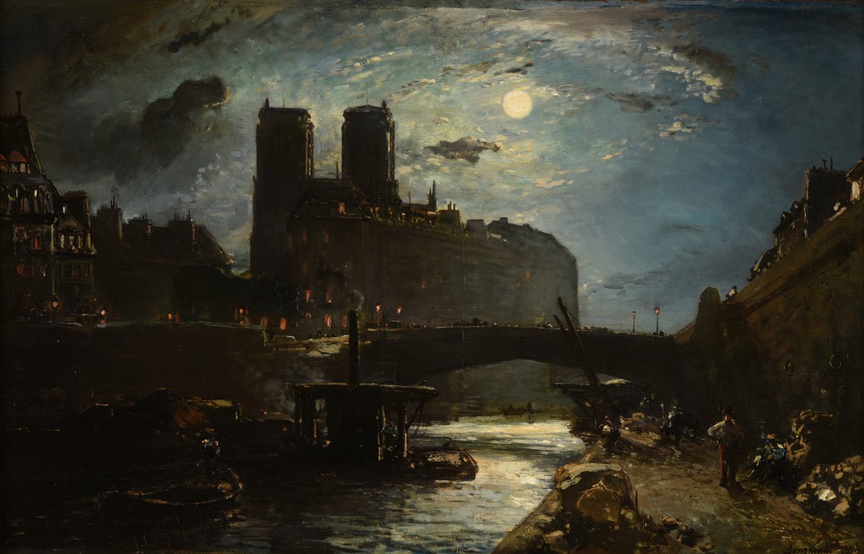 Notre-Dame de Paris tekijältä Johan Jongkind